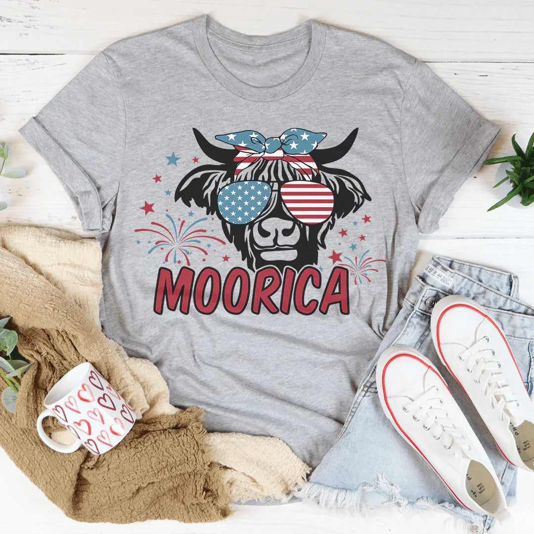 Moorica Tee - Camiseta de Confort Premium