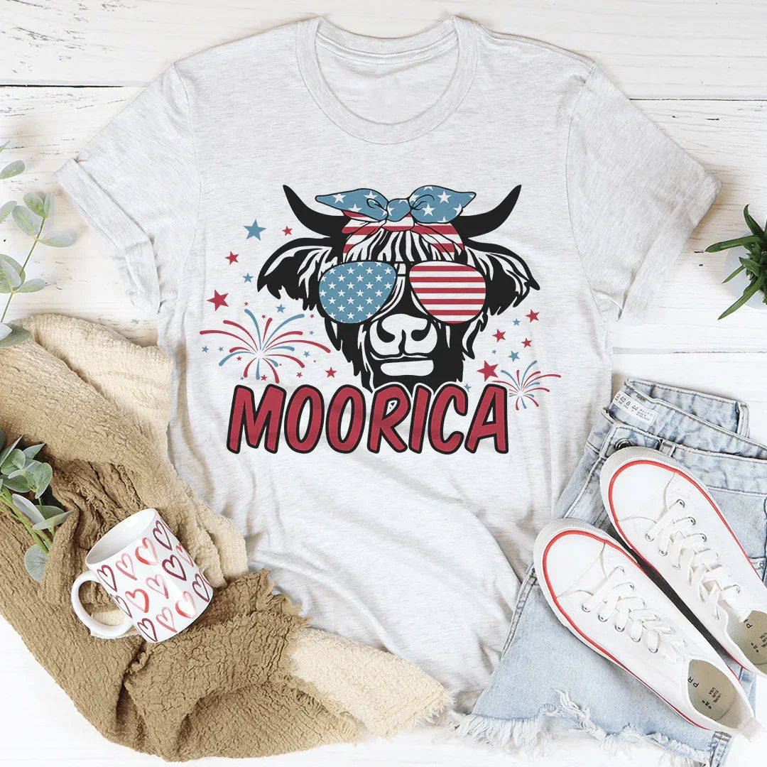Moorica Tee - Camiseta de Confort Premium