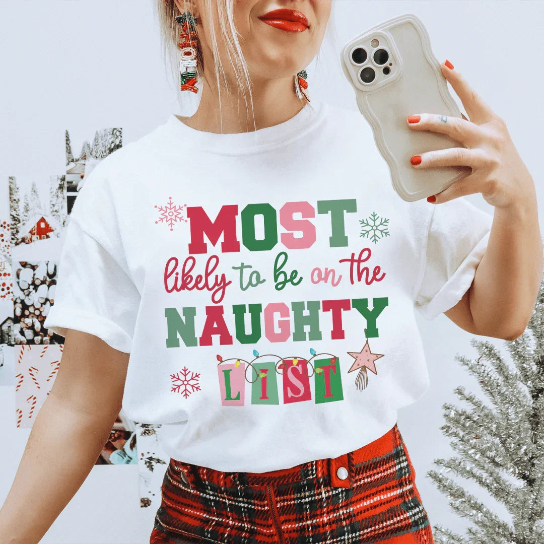 Más Probable Que Estés En La Lista De Los Malos Camiseta