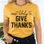 Camiseta con más probabilidades de dar las gracias