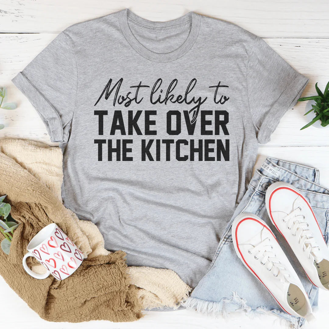 Camiseta de Acción de Gracias con más probabilidades de apoderarse de la cocina