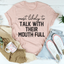 Most Likely To Talk With Their Mouth Full Thanksgiving Tee