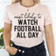 Camiseta de Observación de Fútbol de Acción de Gracias