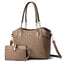 Mother-in-Child Bag Autumn and Winter PU Leather Large Capacity Tote Bag Women's Chain Shoulder Bag - Korvel