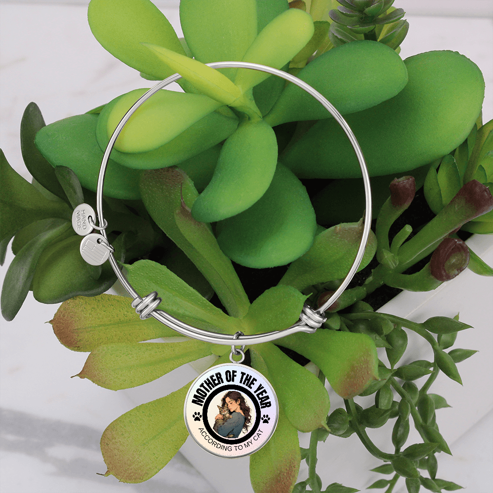 Pulsera Temática de Gato: Madre del Año