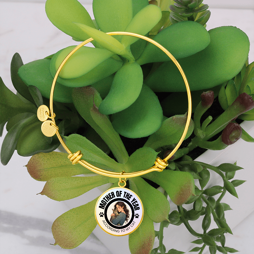 Pulsera Temática de Gato: Madre del Año