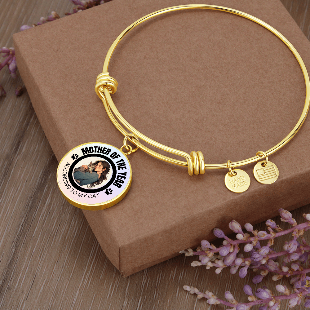 Pulsera Temática de Gato: Madre del Año