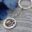 Mother of the Year Cat Keychain