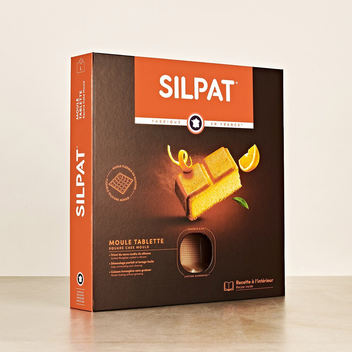 Silpat Square Tablette Mold - Korvel
