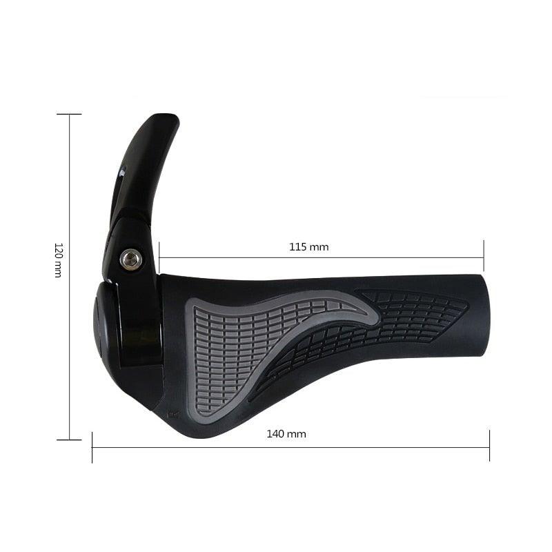 Ergonomic Mountain Bike Handlebar Grips - Non-Slip Comfort