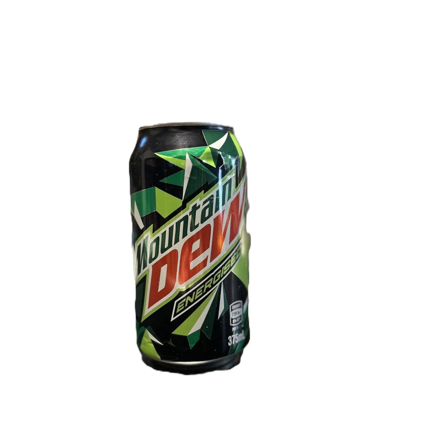 Mountain Dew Energised – Citrus Caffeinated Soft Drink 375mL Can