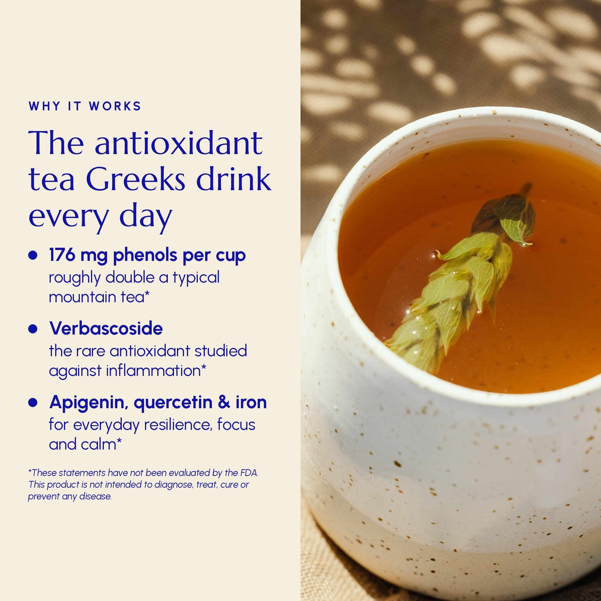 Premium Greek Mountain Tea – Wildcrafted Sideritis Scardica (Loose Leaf)