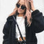 Autumn & Winter Lamb Hair Pocket Cotton Coat