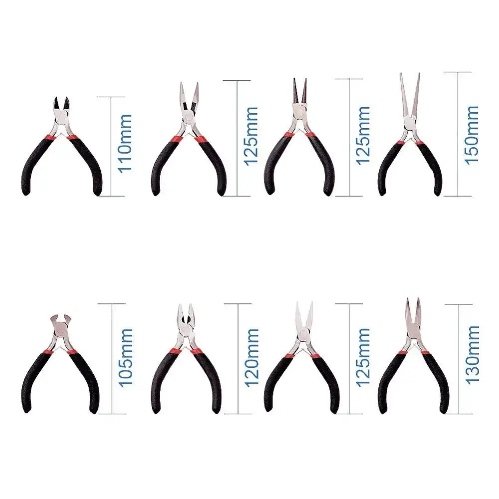 Kit d'outils de bijouterie en perles premium - 8 pièces