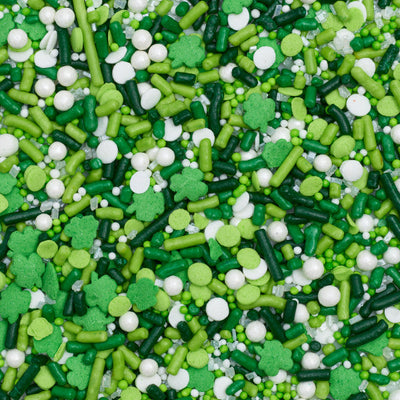 Edible, St. Patrick's Day Sprinkle Fusion Mix - 8 oz or 24 oz - Korvel