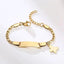 Pulsera de Encanto de Mariposa Dorada para Niños