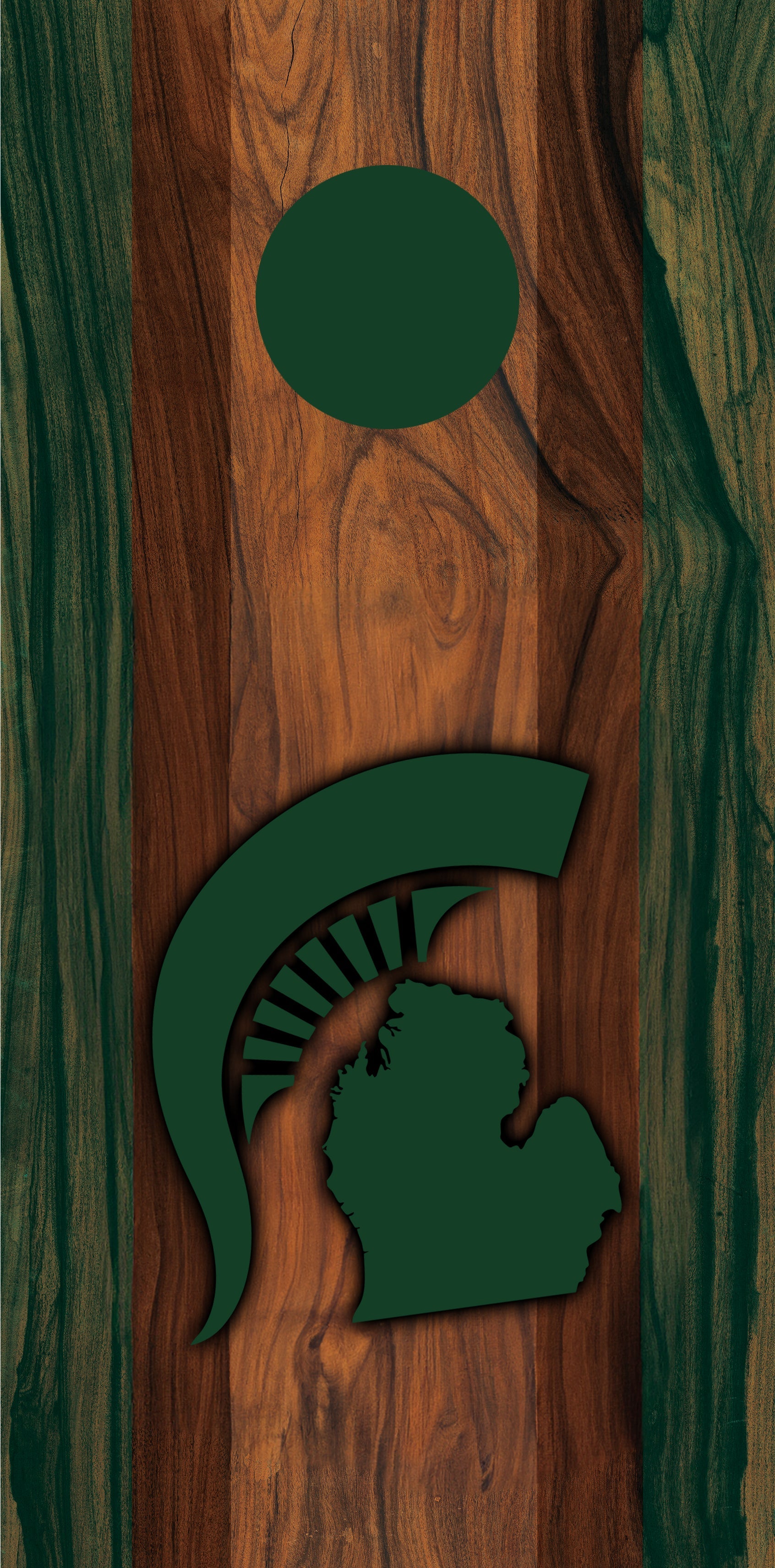 Premium Michigan Green Pro Style Cornhole Boards - Built to Last - Korvel