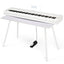 Piano Digital de 88 Teclas de Tamaño Completo con Teclado Pesado - Blanco