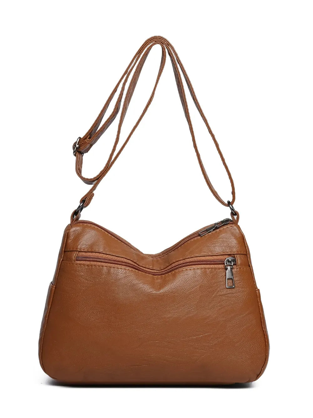 Elegant Multi-Compartment Crossbody Bag