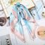 Versatile 60x60cm Silk Scarf - Chic Hair & Neck Accessory for Women - Korvel