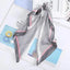 Versatile 60x60cm Silk Scarf - Chic Hair & Neck Accessory for Women - Korvel