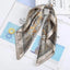Versatile 60x60cm Silk Scarf - Chic Hair & Neck Accessory for Women - Korvel