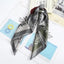 Versatile 60x60cm Silk Scarf - Chic Hair & Neck Accessory for Women - Korvel