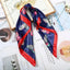 Versatile 60x60cm Silk Scarf - Chic Hair & Neck Accessory for Women - Korvel