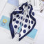 Versatile 60x60cm Silk Scarf - Chic Hair & Neck Accessory for Women - Korvel