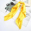 Versatile 60x60cm Silk Scarf - Chic Hair & Neck Accessory for Women - Korvel