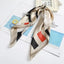 Versatile 60x60cm Silk Scarf - Chic Hair & Neck Accessory for Women - Korvel