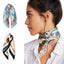 Versatile 60x60cm Silk Scarf - Chic Hair & Neck Accessory for Women - Korvel