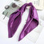 Versatile 60x60cm Silk Scarf - Chic Hair & Neck Accessory for Women - Korvel