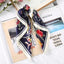 Versatile 60x60cm Silk Scarf - Chic Hair & Neck Accessory for Women - Korvel