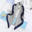 Versatile 60x60cm Silk Scarf - Chic Hair & Neck Accessory for Women - Korvel