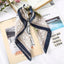 Versatile 60x60cm Silk Scarf - Chic Hair & Neck Accessory for Women - Korvel