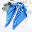 Versatile 60x60cm Silk Scarf - Chic Hair & Neck Accessory for Women - Korvel