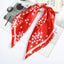 Versatile 60x60cm Silk Scarf - Chic Hair & Neck Accessory for Women - Korvel