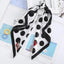 Versatile 60x60cm Silk Scarf - Chic Hair & Neck Accessory for Women - Korvel