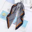 Versatile 60x60cm Silk Scarf - Chic Hair & Neck Accessory for Women - Korvel