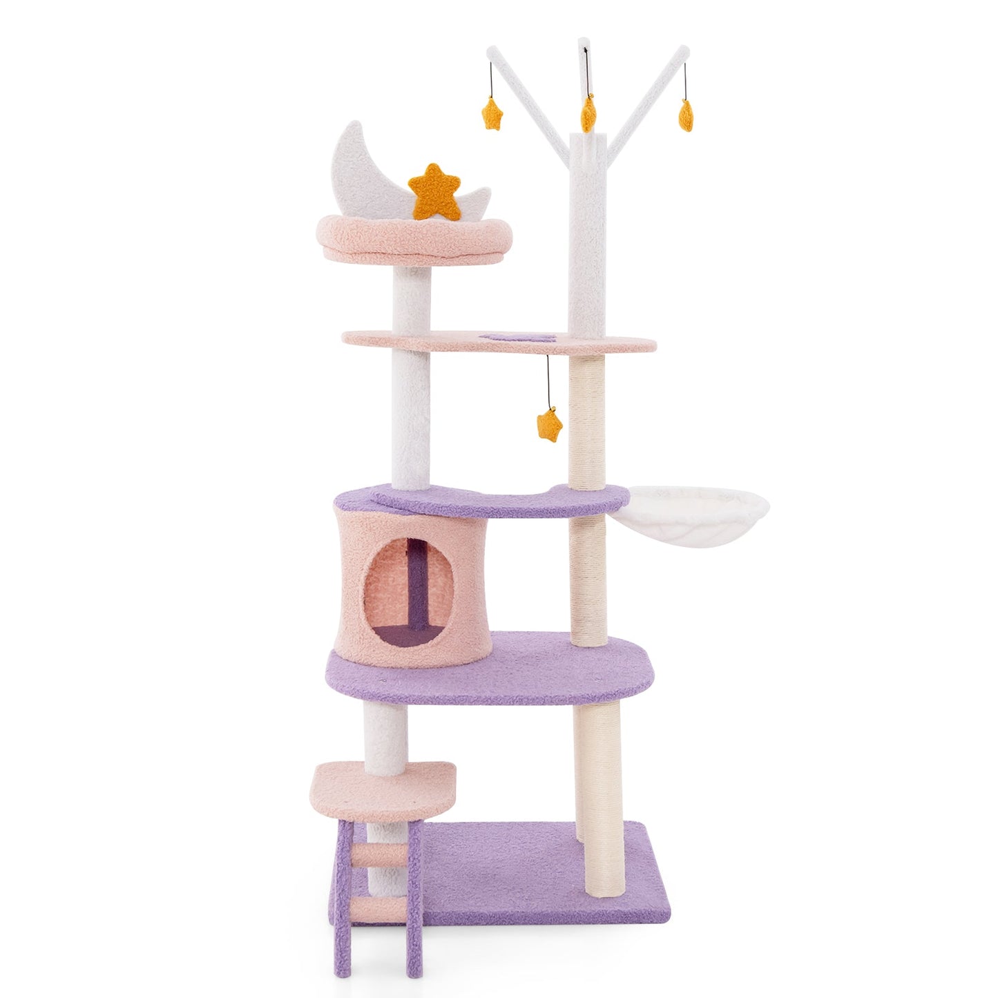 Premium Multi-level Cat Tower with Scratching Posts
