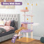 Premium Multi-level Cat Tower with Scratching Posts