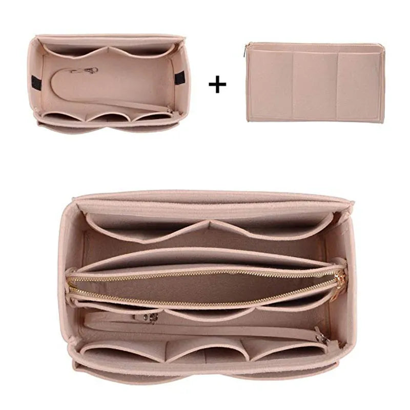 Multi pocket women's makeup bag toiletries makeup storage bag - Korvel