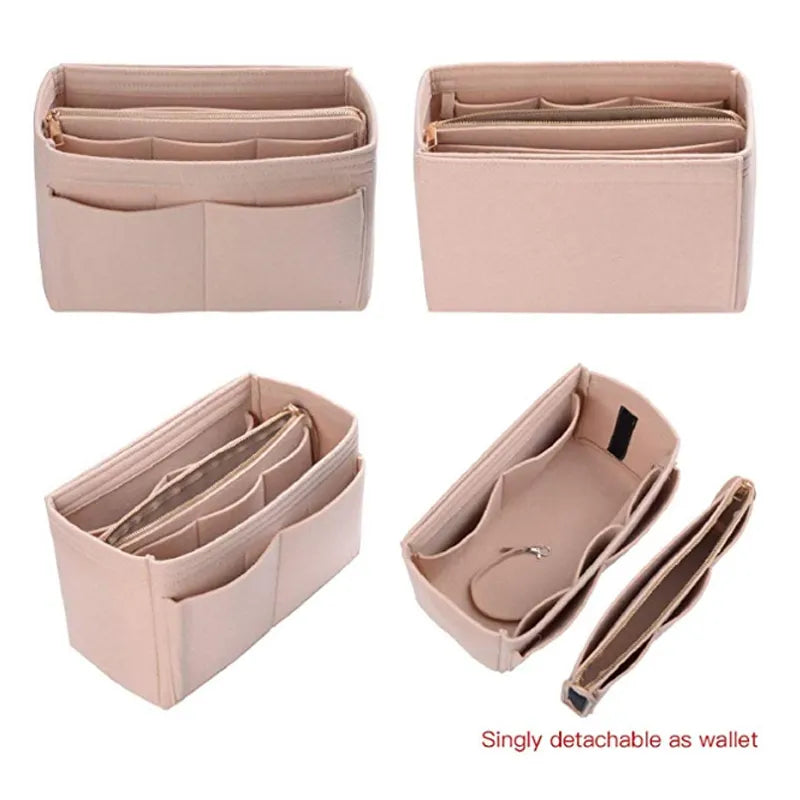 Multi pocket women's makeup bag toiletries makeup storage bag - Korvel