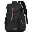 Multi Pockets Adjustable Strap Canvas Backpack Bag - Korvel