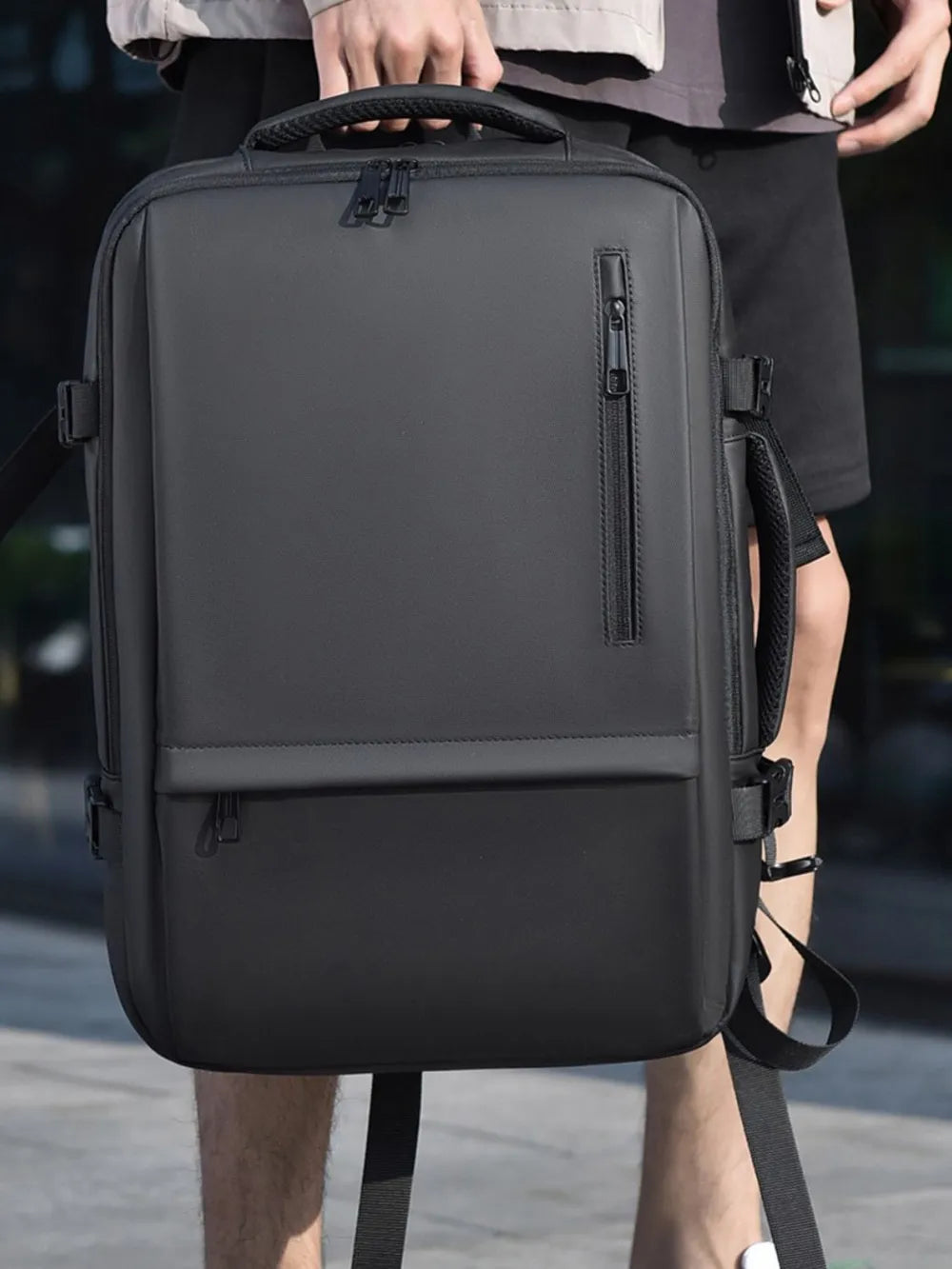 Multi-Pockets Adjustable Straps Backpack Bag - Korvel