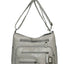 Multi Pockets PU Leather Shoulder Bag - Korvel