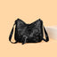 Multi Pockets PU Leather Shoulder Bag - Korvel
