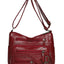 Multi Pockets PU Leather Shoulder Bag - Korvel