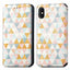 Premium Multicolored Flip Wallet Case for iPhone
